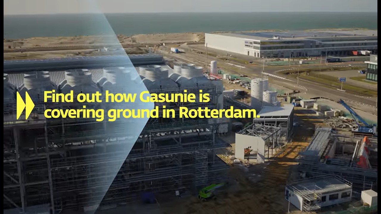 First major hydrogen plant connected to Dutch hydrogen network