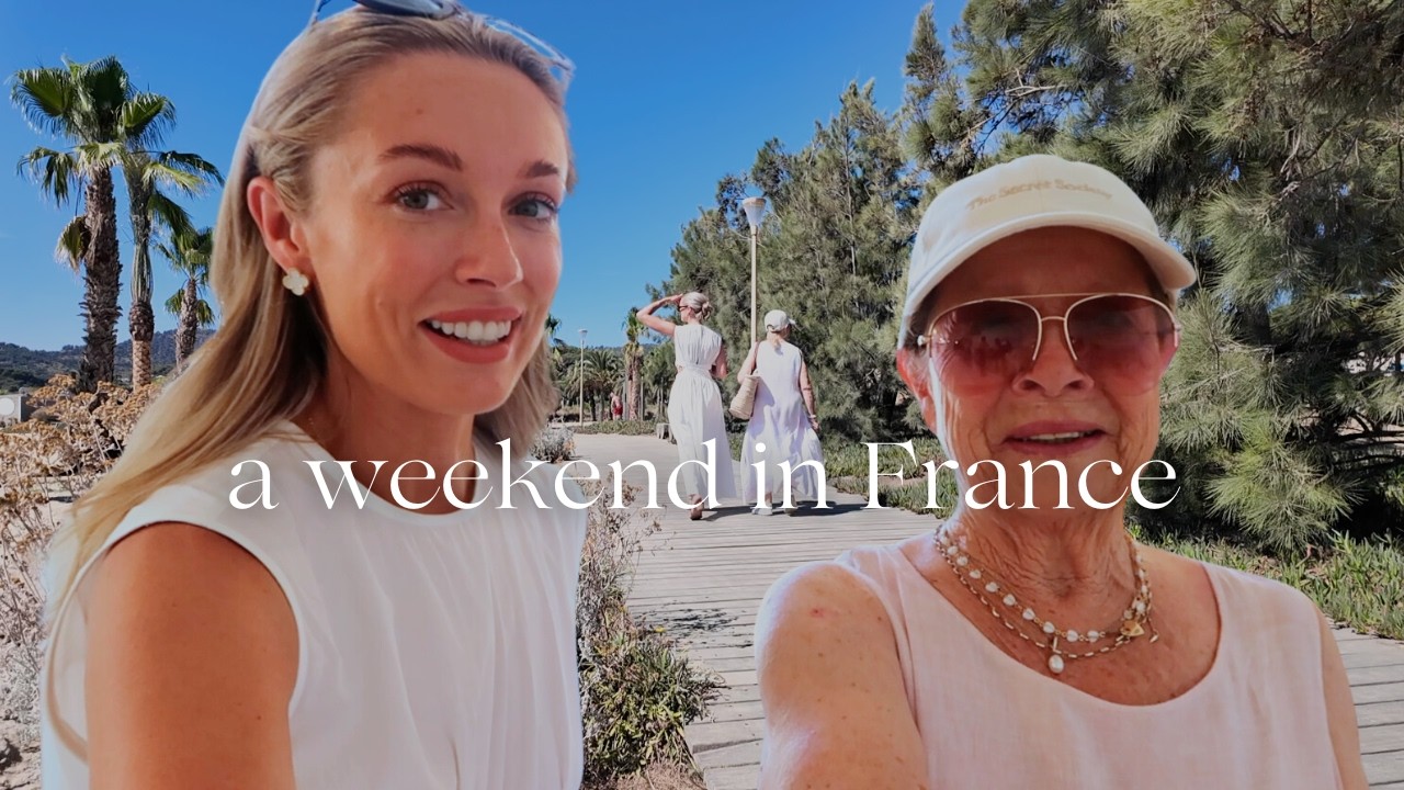 MOTHER & DAUGHTER TRIP TO THE FRENCH RIVIERA 🇫🇷 Bormes Les Mimosas, Chateau Leoube & Aix-En-Provence