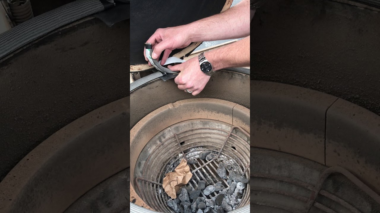 Installing Kamado Joe gasket (Part One)