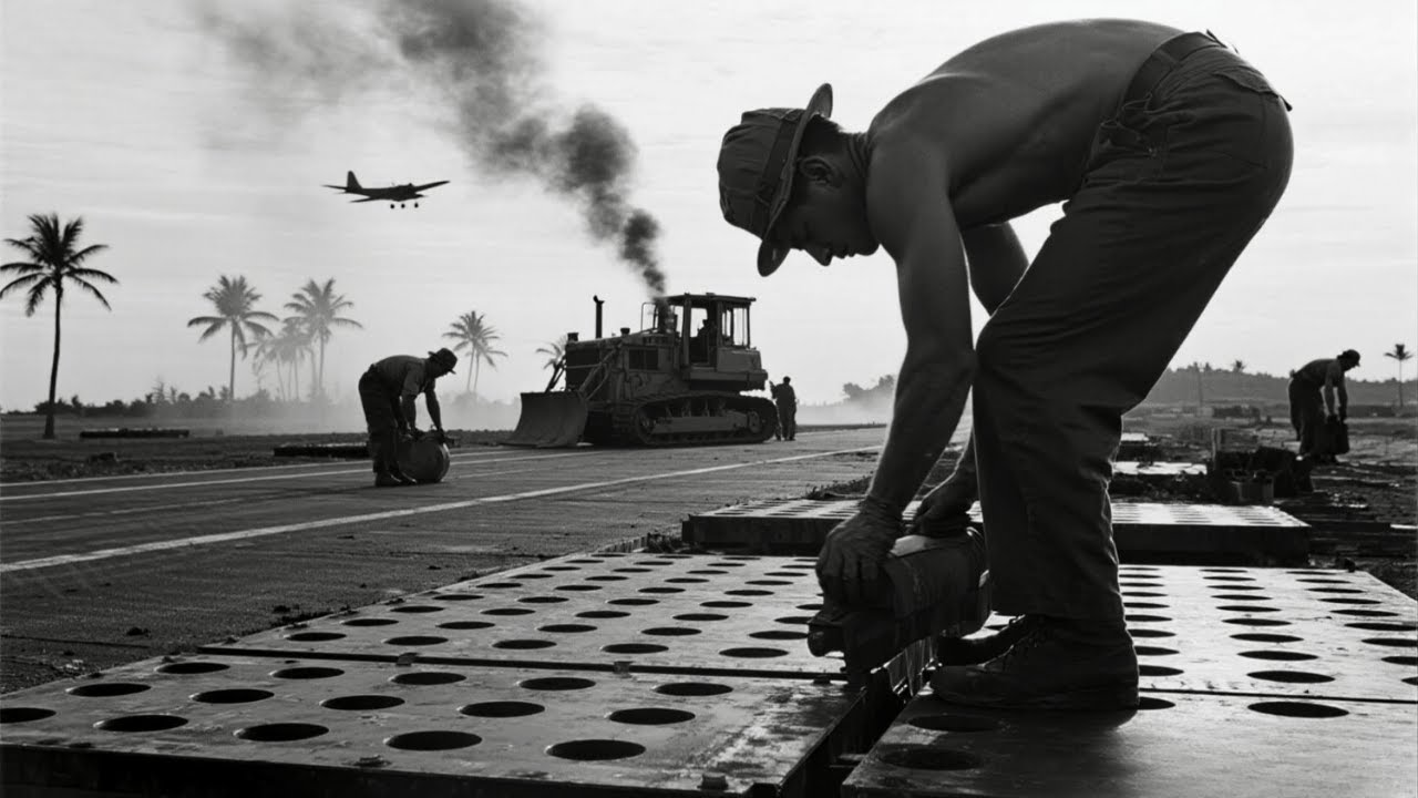How Engineers Built WW2 Runways in 48 Hours: The Marston Mat Revolution