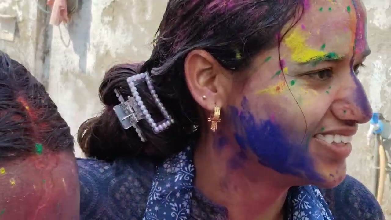 Holi final vlog 🥰🥰