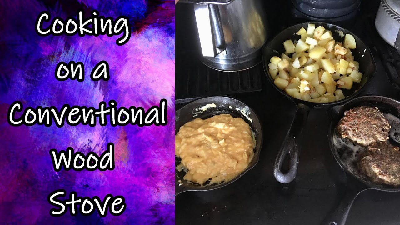 Cooking on a Standard Wood Stove