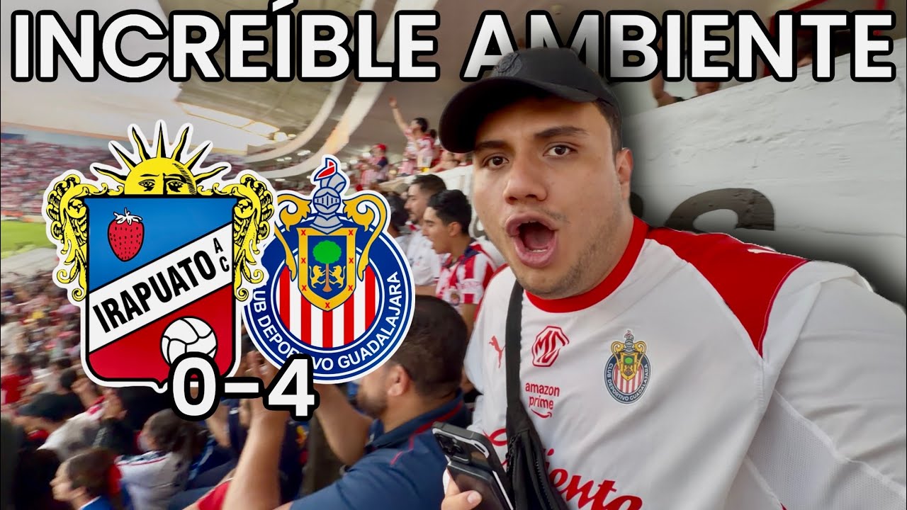IRAPUATO vs CHIVAS 0-4 &iexcl;GOLPES, GOLEADA y COLORIDO! *NOCHE de LOCURA en GUANAJUATO 