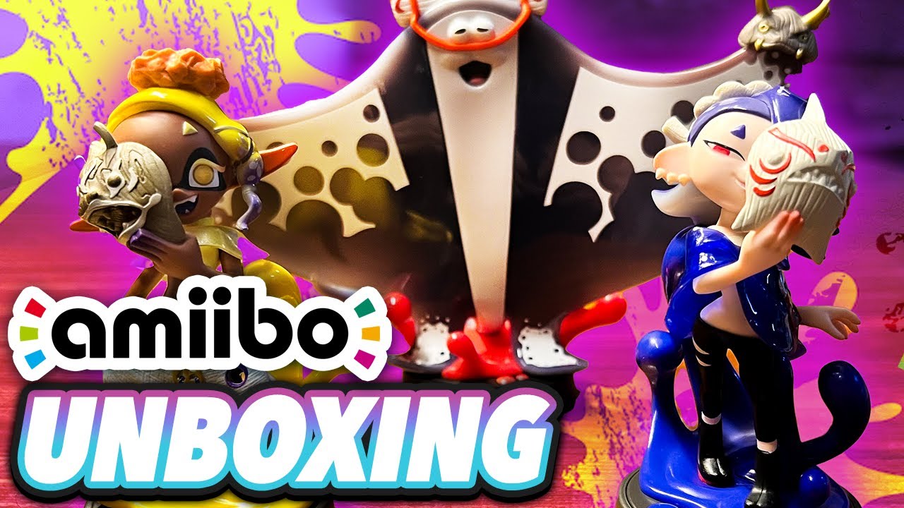 Deep Cut amiibo UNBOXING | Splatoon 3