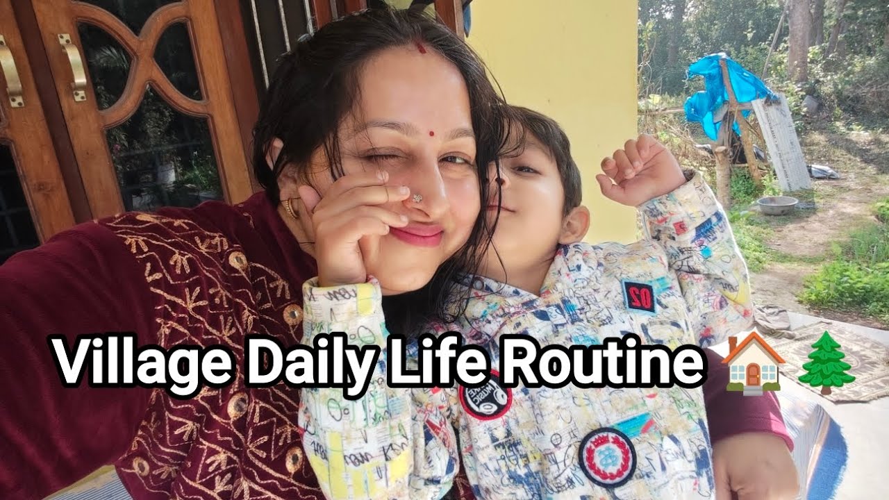 Village Daily Life Routine🌲🏠☕ | @RashuPahadan #village #vlog #villagelife #himachalpradesh #pahadi 