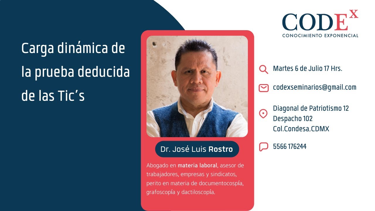 Carga dinámica de la prueba deducida de las Tic´s