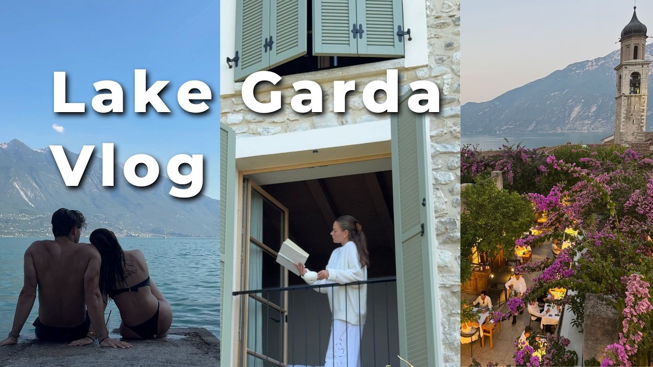 Lake Garda vlog⎢dream stay (!), italian food and local gems, roadtrip, boat day & exploring