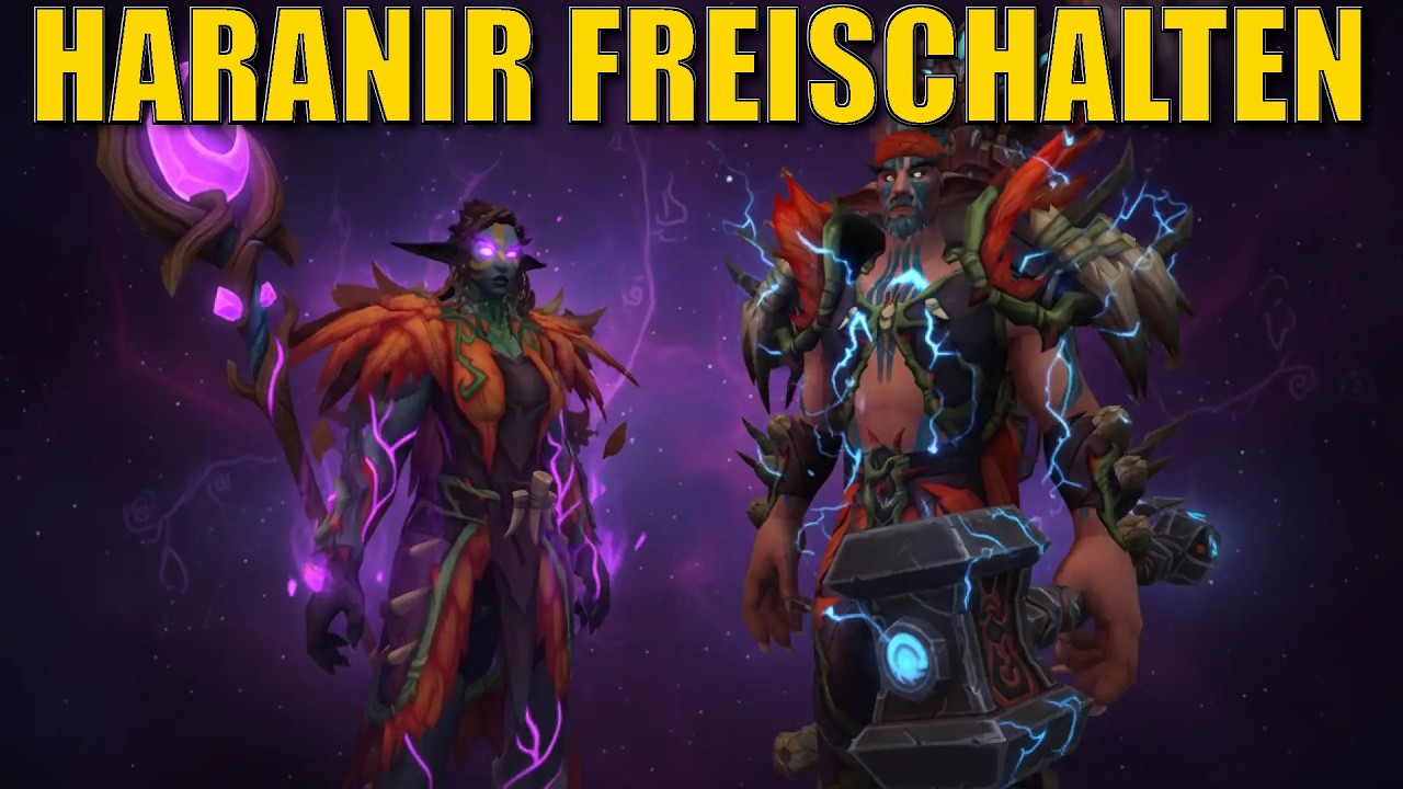 So lange dauert es, bis ihr die HARANIR in World of Warcraft: Midnight freischaltet