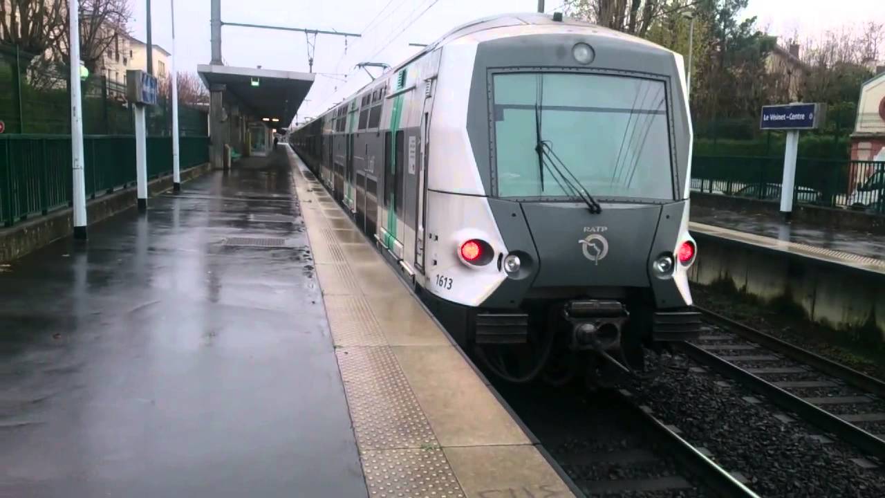 (RER A) MS61, MI84, MI2N, MI09 Vésinet centre