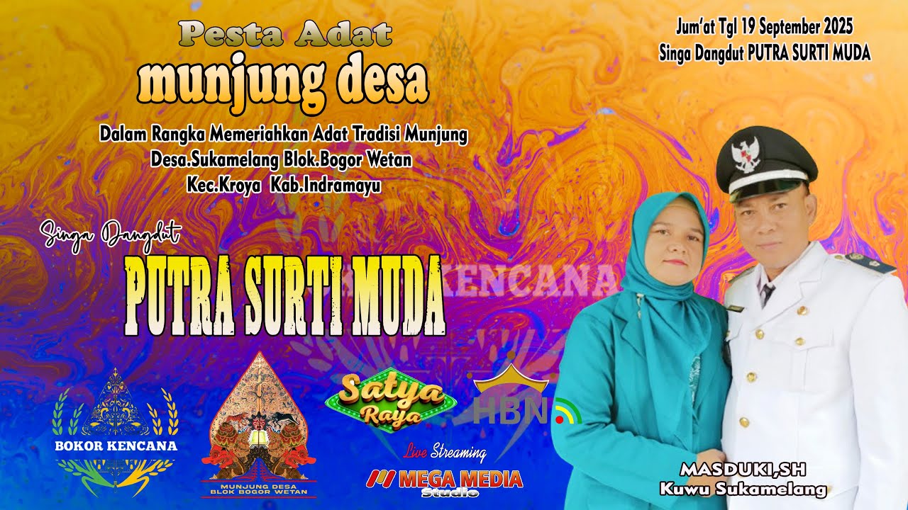 PUTRA SURTI MUDA - Acara Adat MUNJUNG DESA - Ds.Sukamelang   Blok.Bogor Wetan
