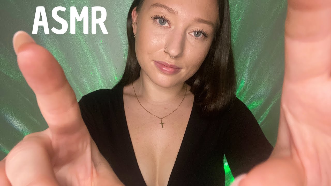ASMR FRANCAIS - Relaxation guidée 💚 Méditation, Lâcher prise (Musique, face touching)
