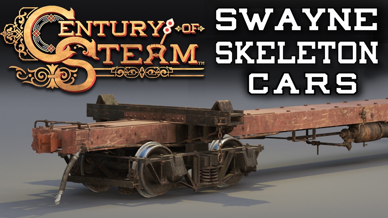 Swayne Lumber Skeleton Cars | Century of Steam Flag Stop