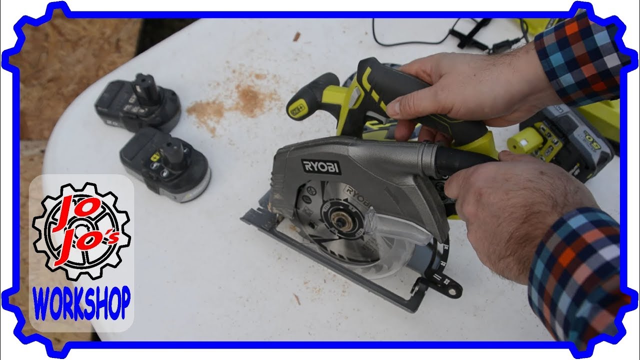 Ryobi Akku-Kreissäge Vorstellung: Ryobi R18CS Akku-Kreissäge