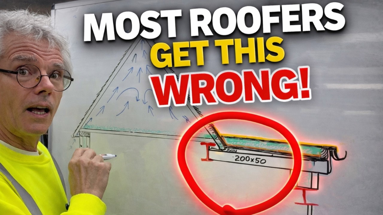 How to Join a Warm Flat Roof to a Pitched Roof Properly, Ventilation and Thermal Envelope Explained