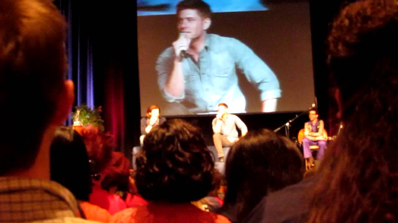 J2Vegas 2013 J2 panel part 9-Misha steals Jensen's story