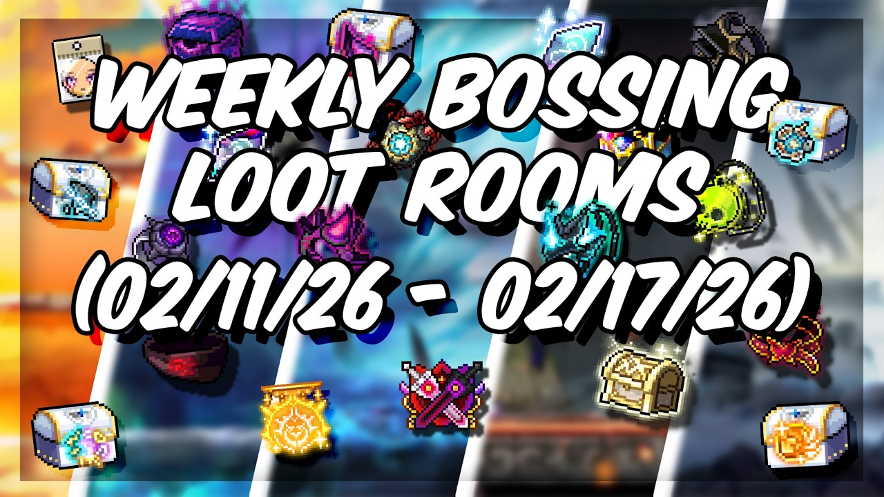 『GMS Kronos』Weekly Bossing Loot Rooms | February 11th - 17th