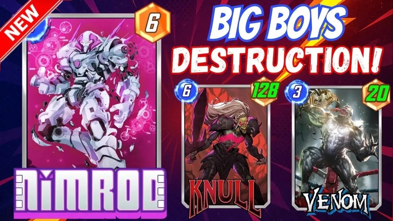 This Destruction Deck Just WON’T QUIT! 💥 Nimrdo, Destroyer & Knull Rules! 💀 [Marvel Snap]