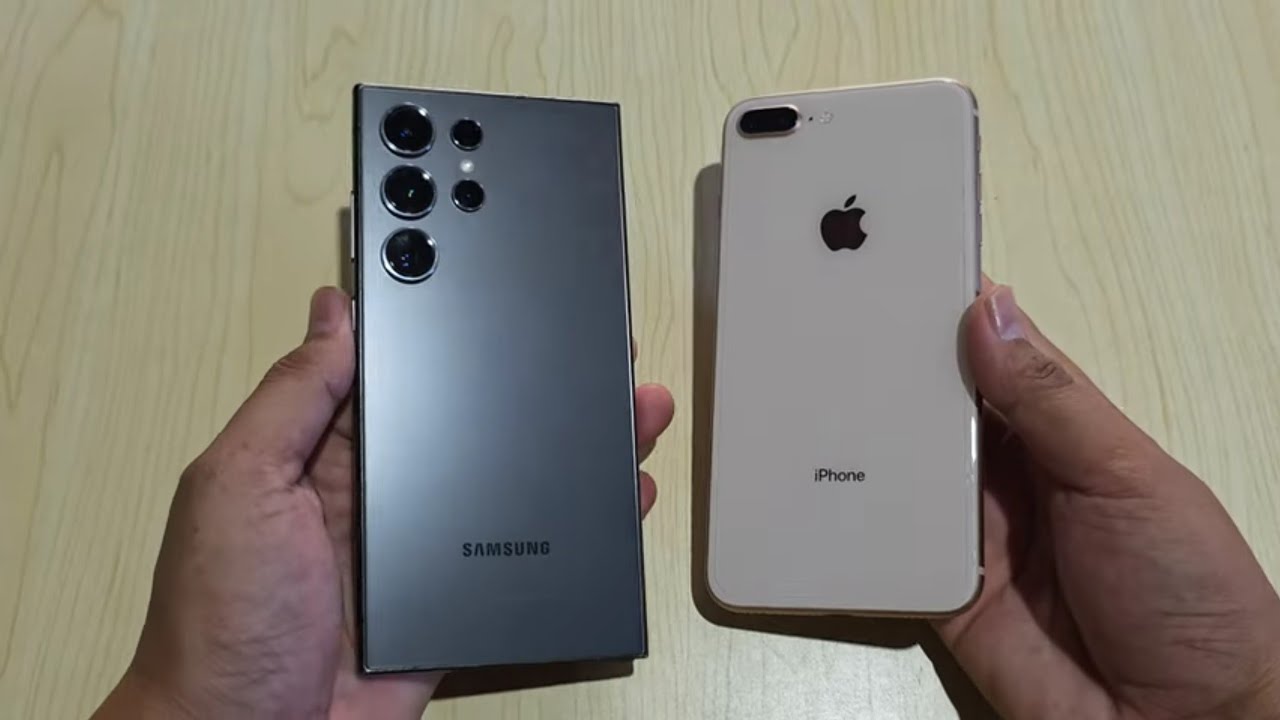 Galaxy S24 Ultra vs iPhone 8 Plus Gaming Test