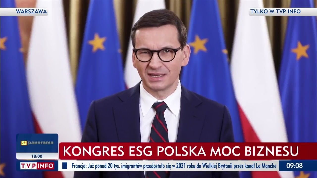 TVP Info: Kongres ESG Polska Moc Biznesu