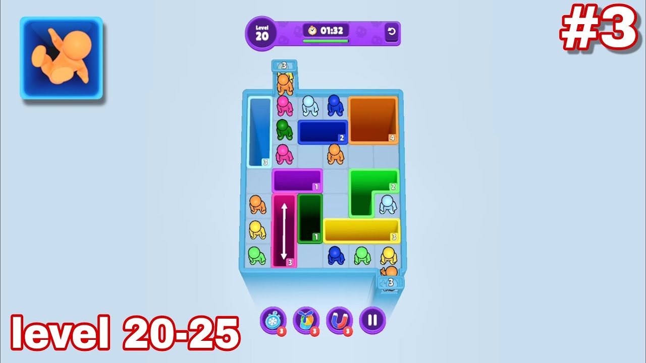 DROP AWAY : COLOR PUZZLE GAMEPLAY LEVEL 15-20