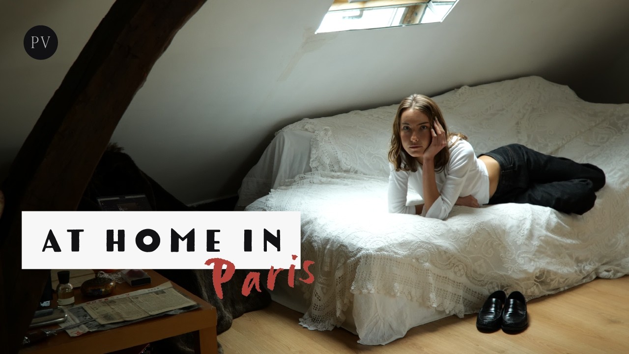 At Home in Paris: Elegant Minimalism in a Paris Top-Floor Apartment