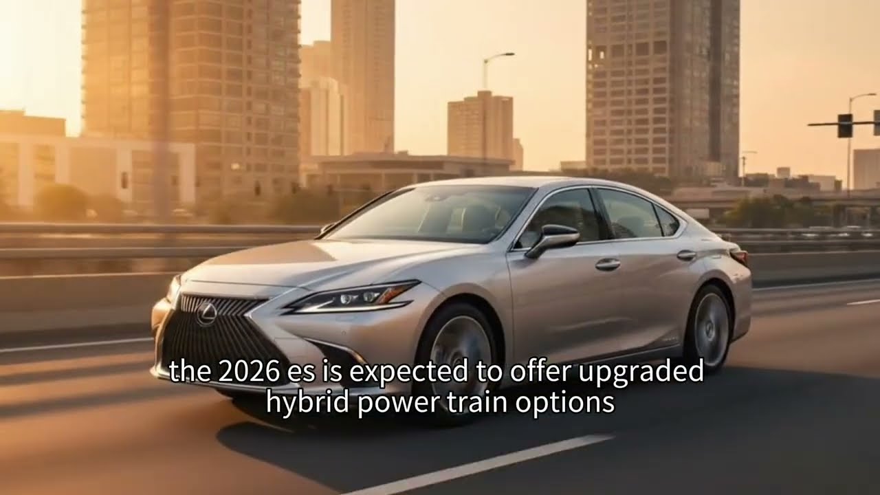 All-New Lexus ES 2026 – Ultimate Luxury Sedan Upgrade