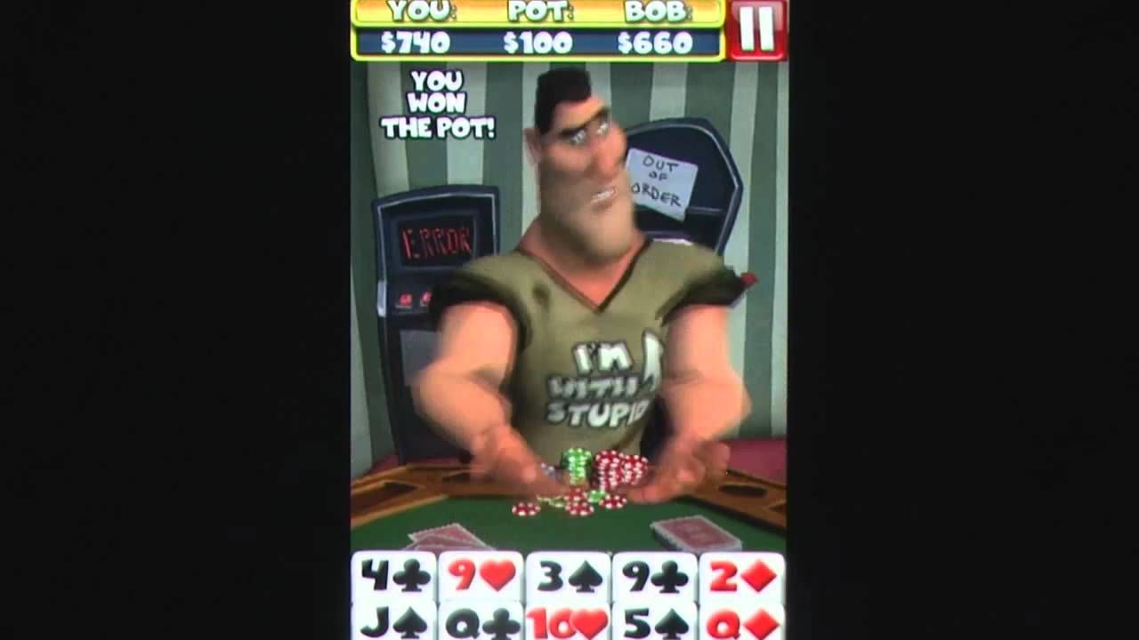 Poker With Bob - Hands-On iPhone Gameplay Preview - AppSpy.com