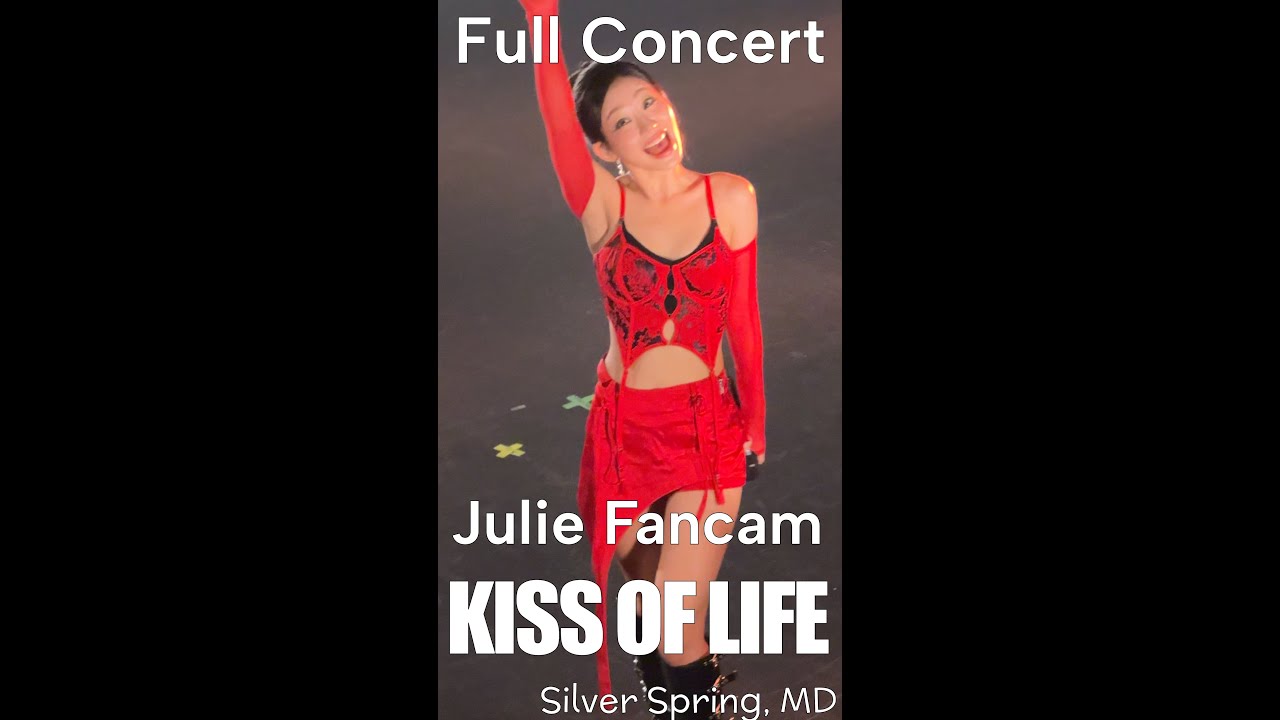241119 키스 오브 라이프 KISS OF LIFE Julie - Full concert (18 songs) live @ The Fillmore 4K Fancam