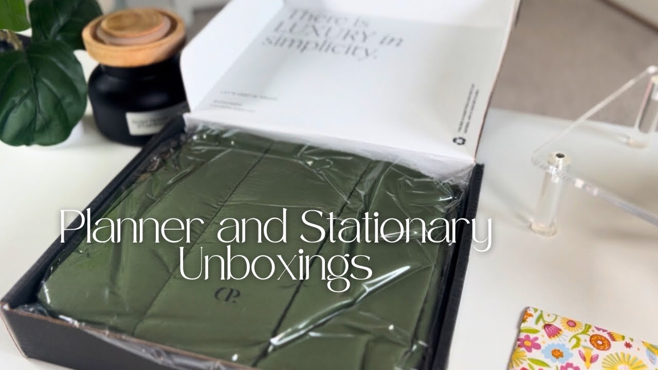 April 2024 Cloth and Paper Stationary Subscription Box Unboxing | Plum Paper Sticker Subscription