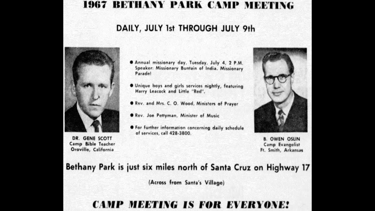 Rare 1967 Snippet of Dr. Gene Scott Preaching w/ B. Owen Oslin