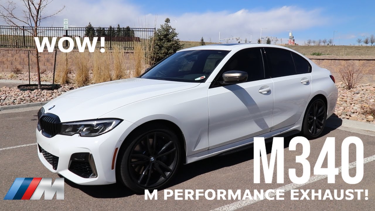 2020 BMW M340 M Performance Exhaust! (G20) Revs, Startup, Driving