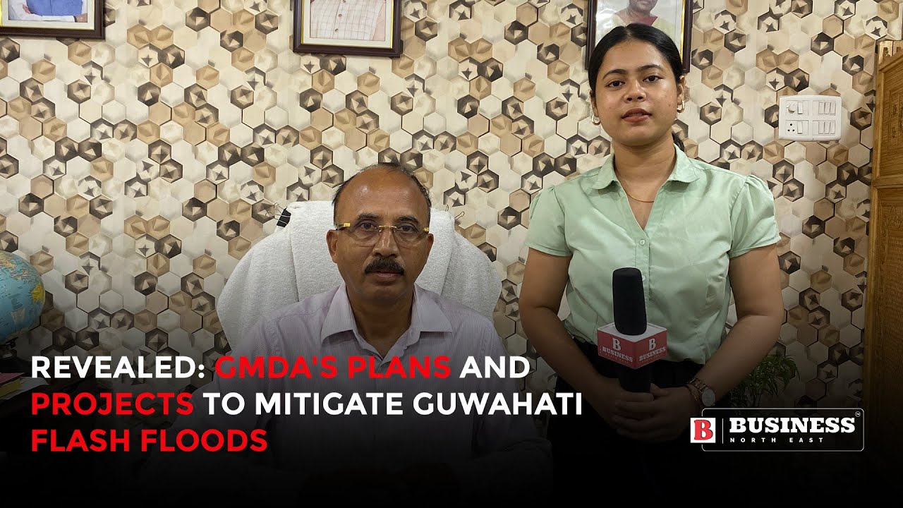 GMDA's plans and projects to mitigate Guwahati flash floods