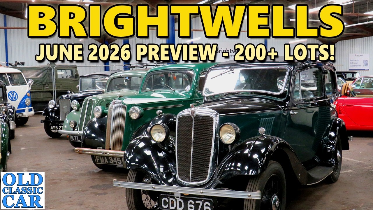 BRIGHTWELLS Classic Car Auction Preview June 2026
