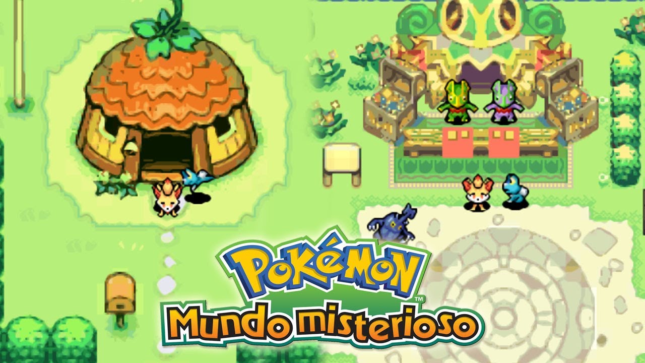 NUEVA ACTUALIZACION POKEMON MUNDO MISTERIOSO EQUIPO DE RESCATE SOLAR PARA NDS CON INICIALES DE KALOS