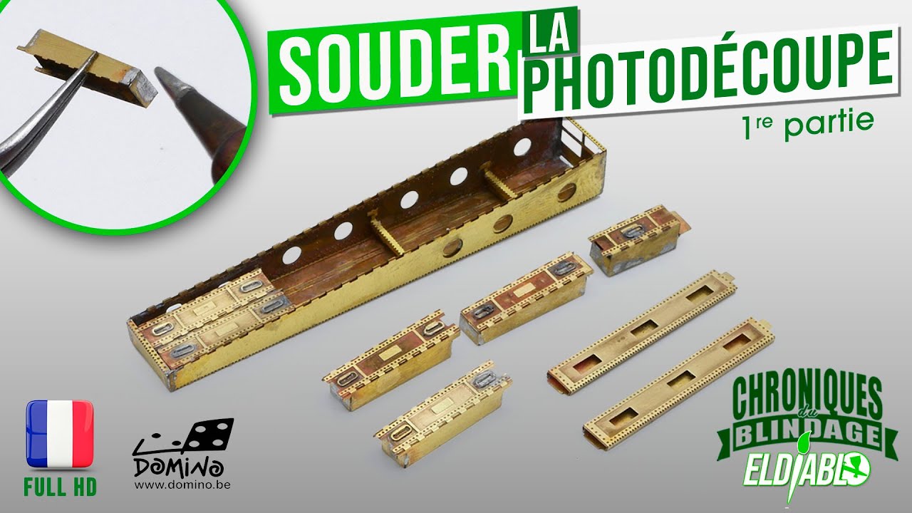 🎦[TUTO] Comment souder la photodécoupe -  Partie 1