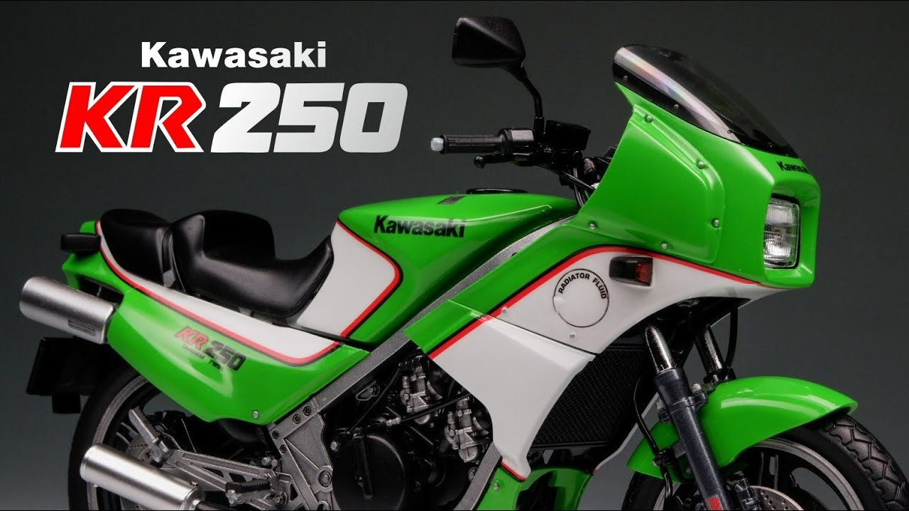 Kawasaki KR250 [Hasegawa 1/12 Scale] Plastic Model Kit Full Build