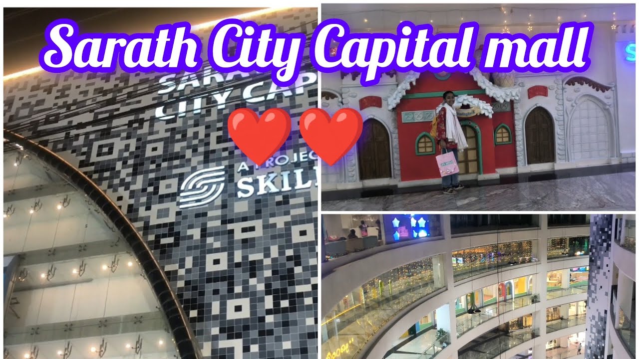  Sarath City Capital mall ❤❤ Exploring the biggest mall of Hyderabad 