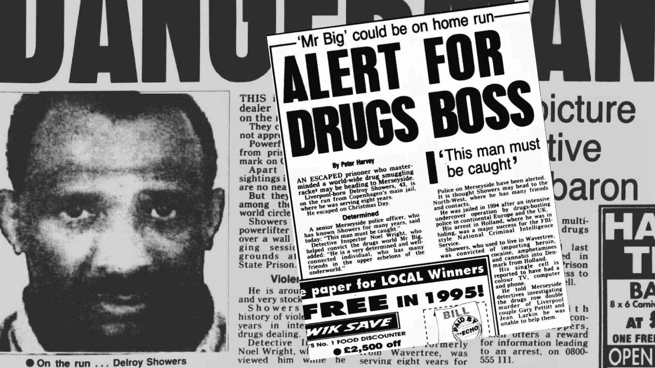 Delroy Showers 'On The Run' (Prison Escape Christmas Day 1994, Denmark)