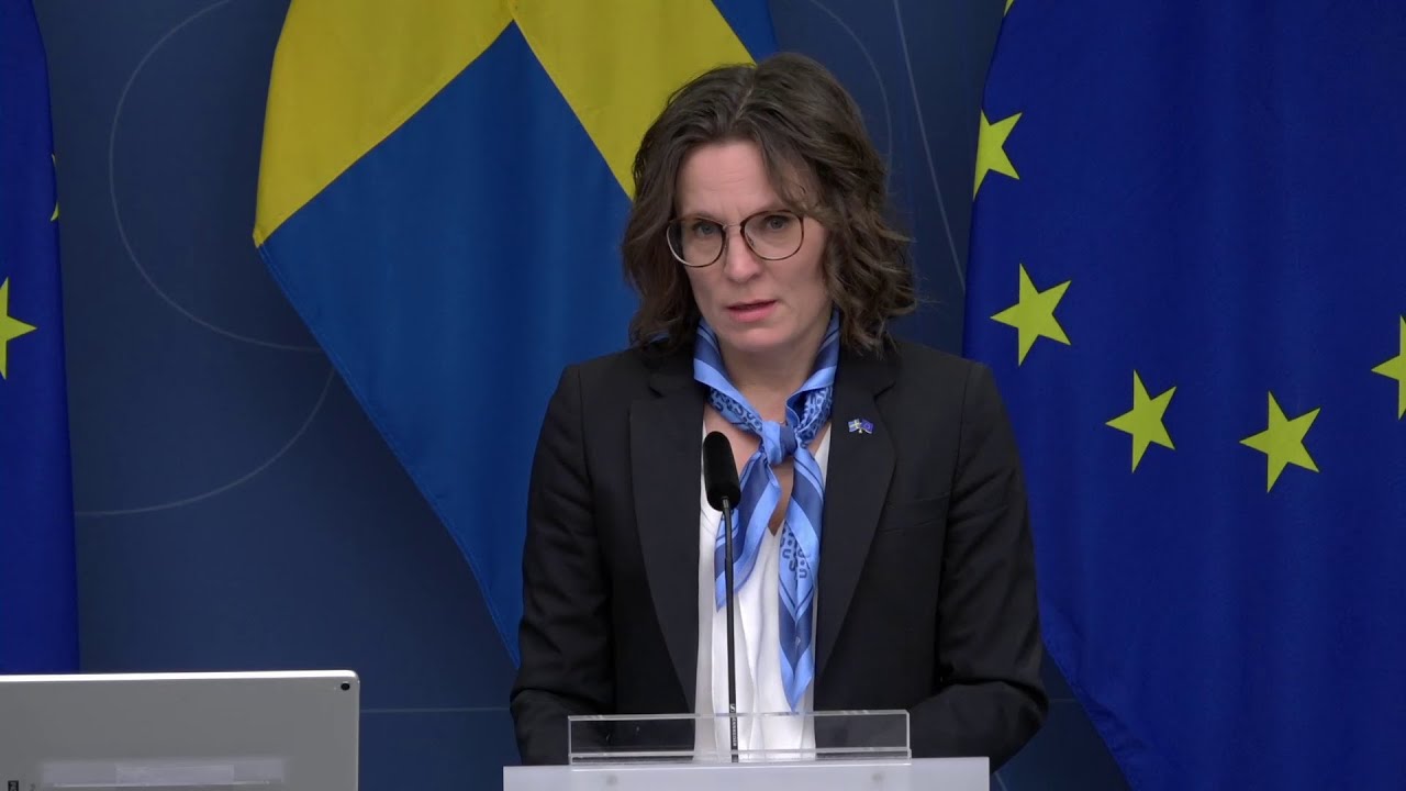 Press briefing with Jessika Roswall marking Swedish Presidency&rsquo;s halfway point