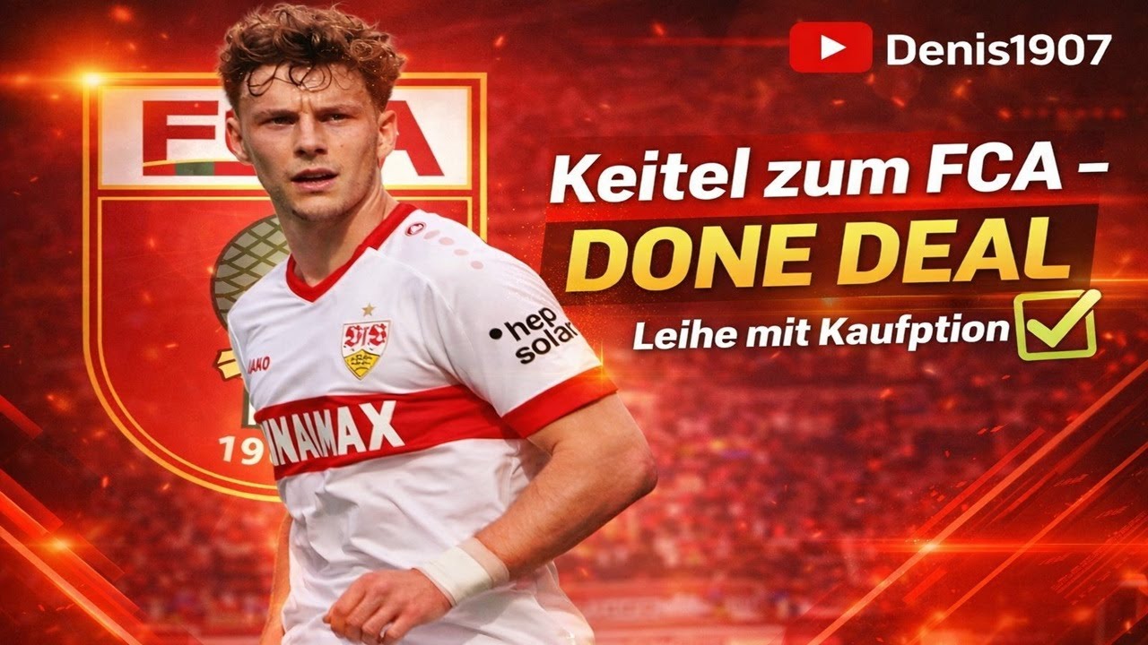 KEITEL WECHSELT ZUM FCA VOM VFB! | LEIHE MIT KAUFOPTION! - FCA TRANSFER NEWS