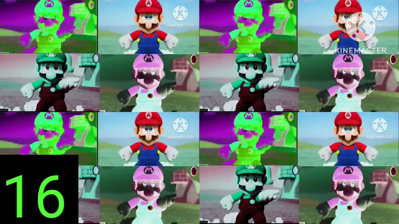 1 MILLION SUPER MARIO IN DIFFERENT EFFECTS 44 Team Bahay 2:0