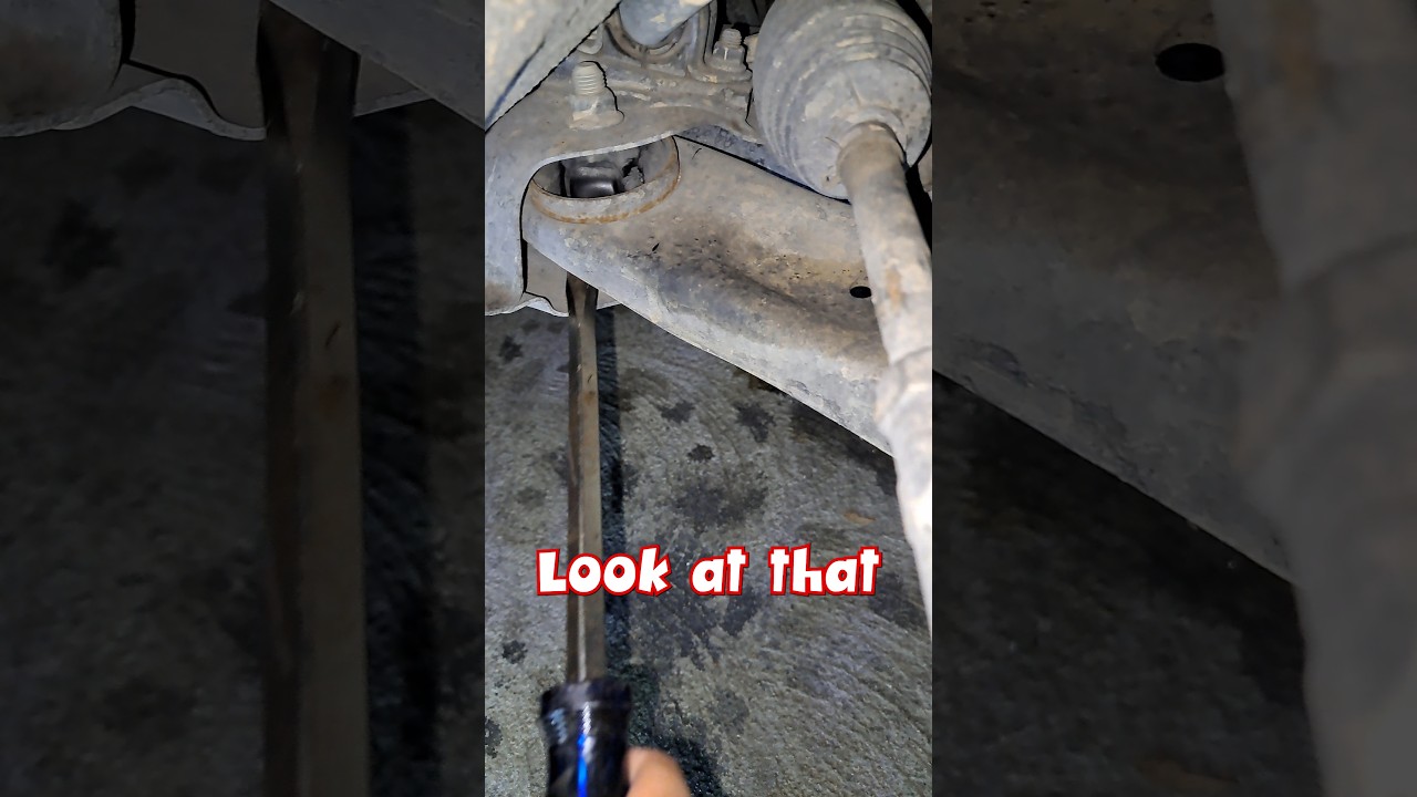 How To Check Control Arm Bushings #automobile #mechanic #diy