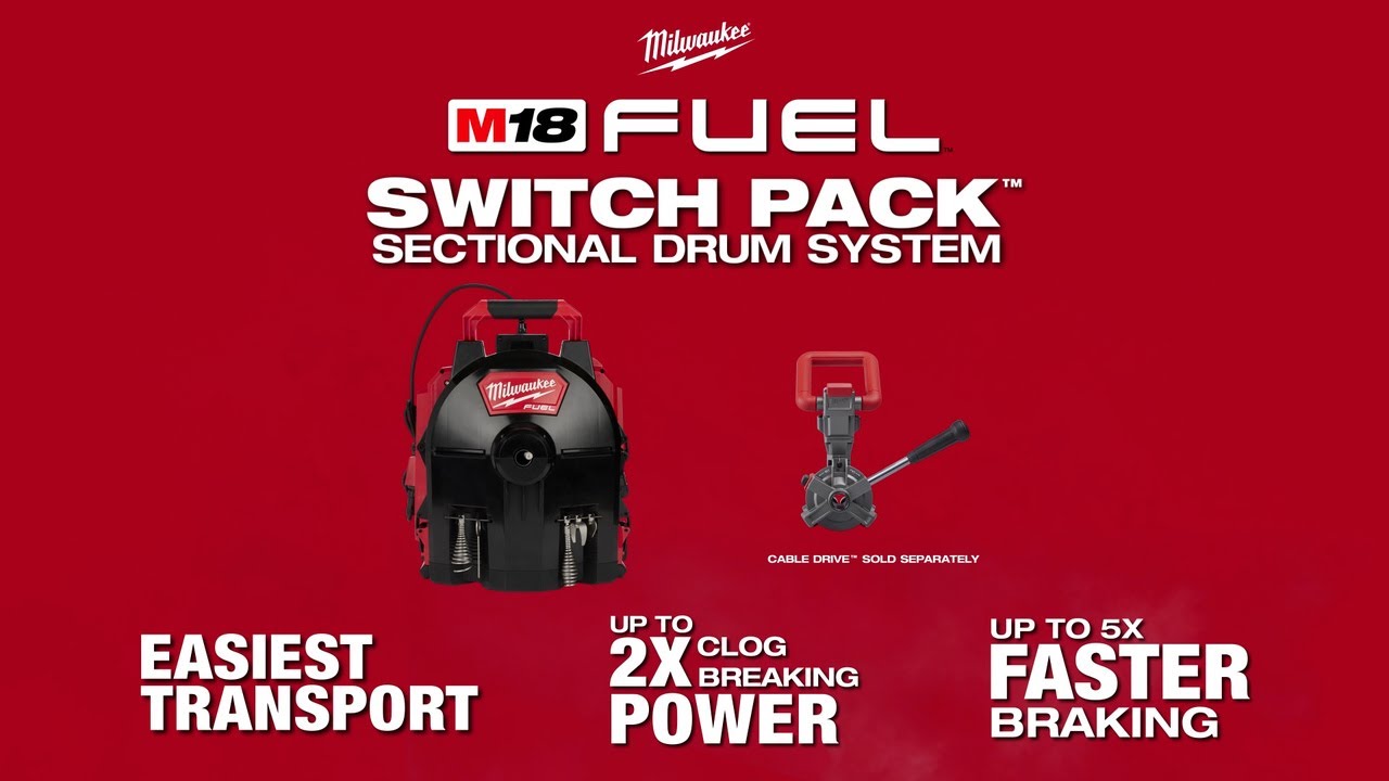 Milwaukee&reg; M18 FUEL&trade; Switch Pack&trade; Sectional Drum System