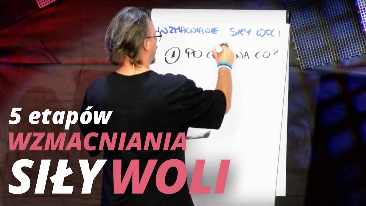 5 etap&oacute;w wzmacniania siły woli