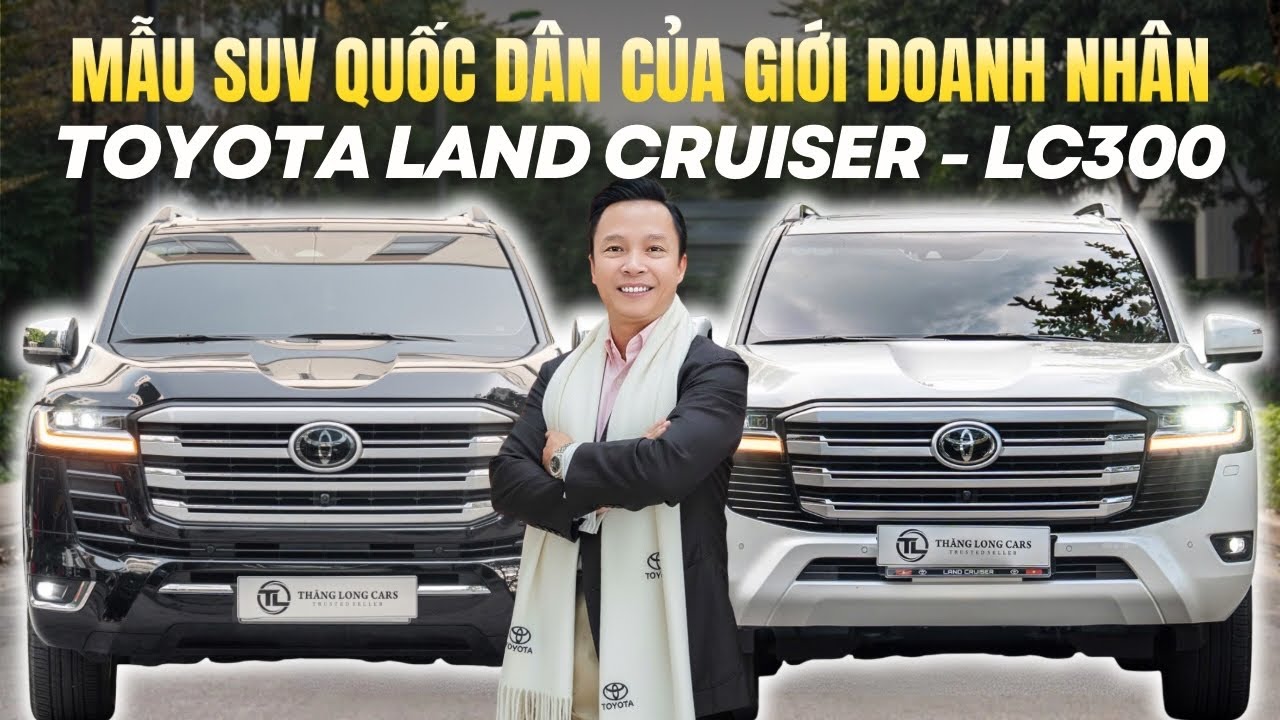 Cho Những Ai Tìm Toyota Land Cruiser Lướt Đời 2023 - 2024 Cả Cặp Đen Trắng | Lê Minh Thành