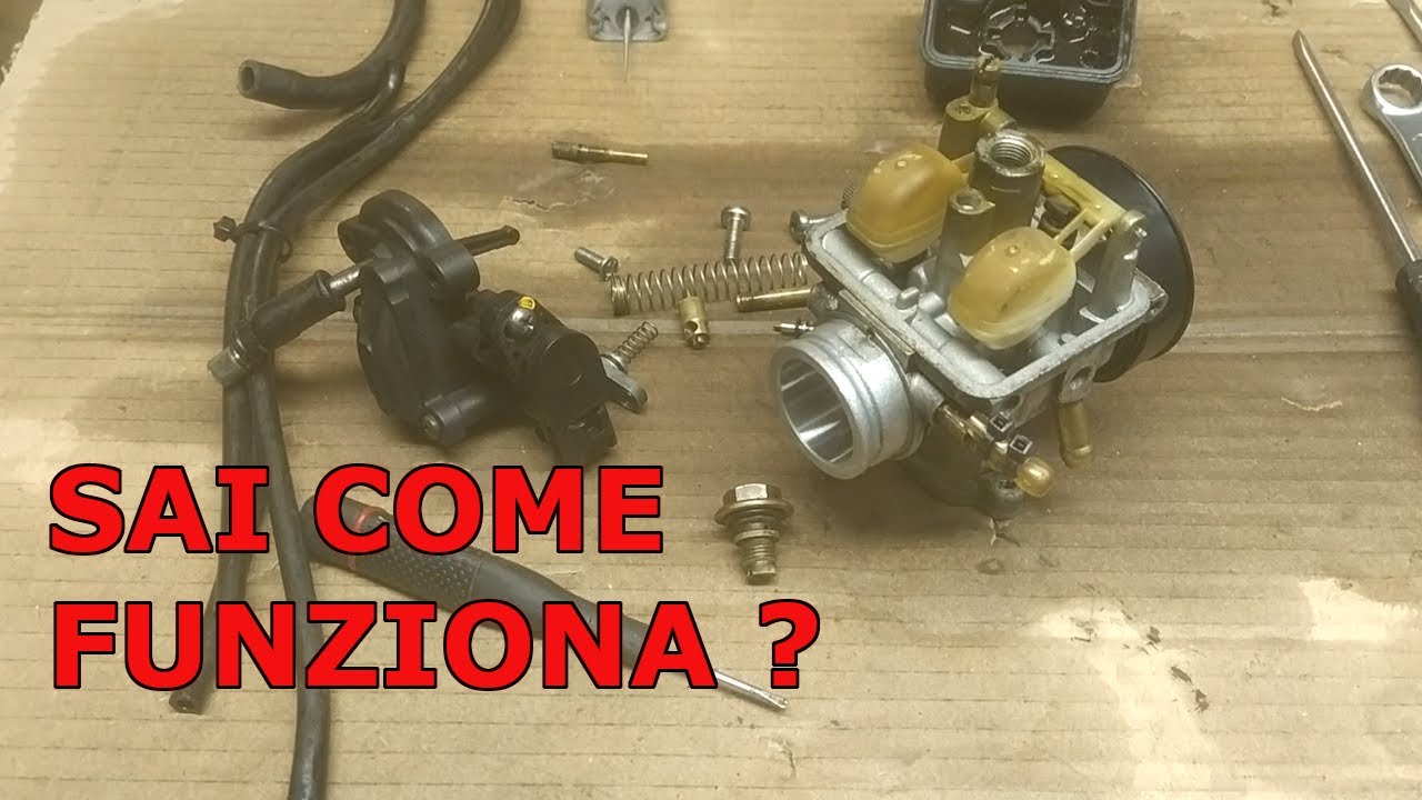Anatomia di un Carburatore - Pulizia Dell'Orto VHST 28 - [Video LUNGO !!]
