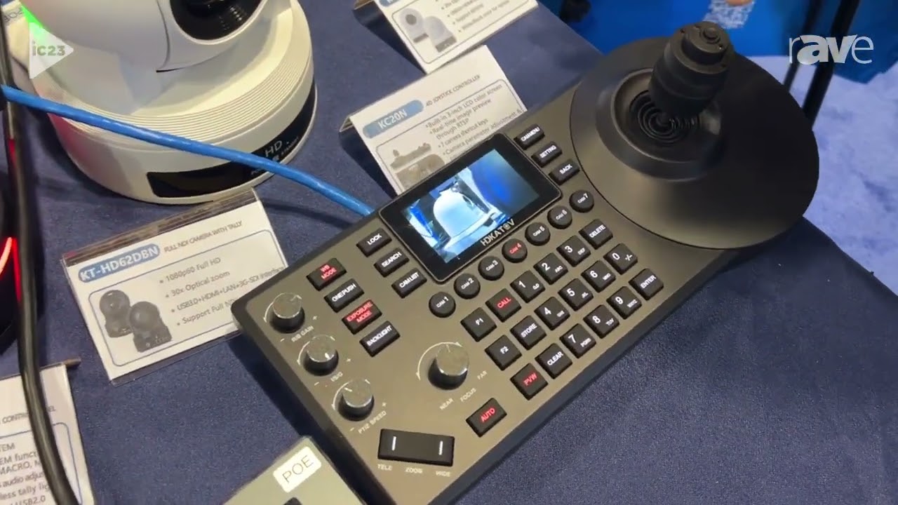 InfoComm 2023: Kato Vision Highlights KC20N Camera Controller