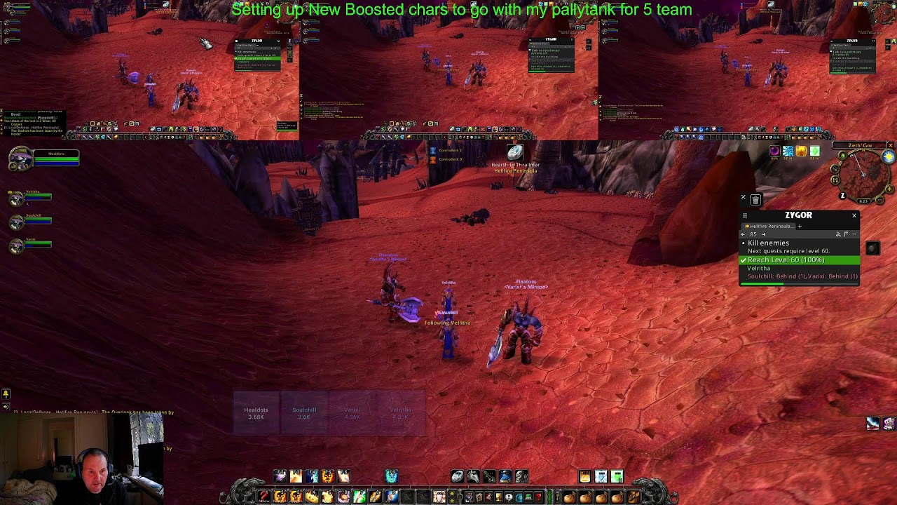 World or Warcraft Mouse Over Multiboxing