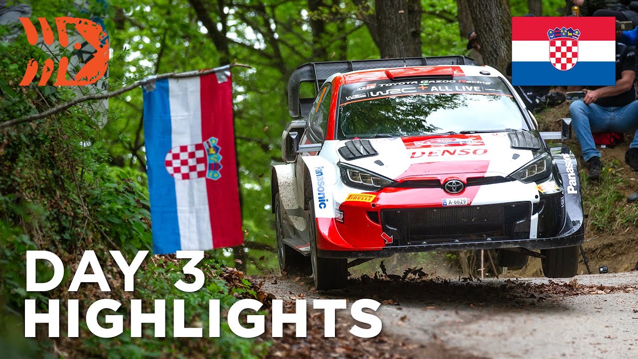 Croatia Rally 2022 Highlights + Action from Day 3