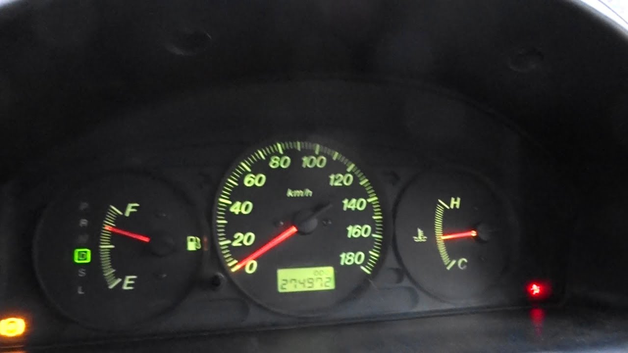 Не работает спидометр на Mazda Demio 2000 2002 год  с ABS. Ошибка P0500